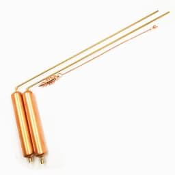 Pure Copper Dowsing Rods — Professional Ghost Hunting Equipment Kit — Dowsing Rods Spiritual Kit for Ghost Hunting