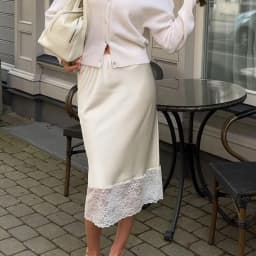 Tuularose White Lace Skirts Summer New Lace Patchwork Slim Casual Skirts Fashion Luxury Y2k Party Looks Vintage Women Skirts