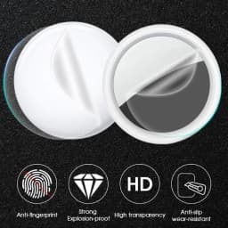 Hydrogel Screen Protector for Pet Dog Locator Tracker Soft Clear Anti-scratch Front Back Case Protective Film for Apple Airtag