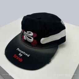 Color Block Embroidered Letters Rose Baseball Hats Sunshade Street Versatile New Men Women Polka Dot Fashion Peaked Caps Niche