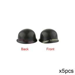 Military Printed Hats Building Blocks Army Helmets Camo MOC Soldiers Helmets Accessries educational Brick
