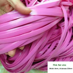 DIY Material Rope PE Vine Woven Material Woven Basket Plastic Strip Hanging Basket Repair Material