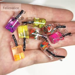 1:12 Doll House Decration Accessories Mini Food Coffee Drink Ice Cream Wine Cup Bottle