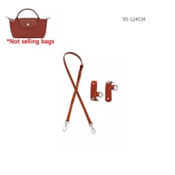 Genuine Leather Shoulder Strap Fit For Longchamp Mini Le Pliage Punch Free Crossbody Bag Strap Accessories