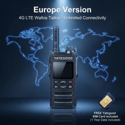 Global ZELLO Walkie Talkie Network 5000KM 3G 4G Radio WiFi 100KM Bluetooth GPS
