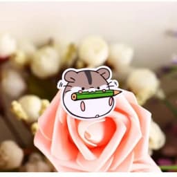 40pcs Creative Cute Self-made Hamster Stickers / Scrapbooking Stickers /decorative Sticker /DIY Craft Photo Albums