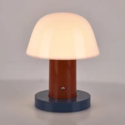 Mushroom Table Lamp USB Rechargeable LED Touch Desk Light Warm Color Night Light