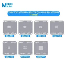 MAant Magnetic MOTIVE CPU Fixture For iPhone A8-A18 PRO &QUALCOMM&HiSilicon&EMMC CPU BGA Reballing Stencil Repair Kit Tools