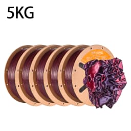 ERYONE High Speed Filament Silk PLA Filament for 3D Printer 1.75mm +/-0.03mm, Rapid PLA 3D Printing Filament, 3KG/5KG/11KG