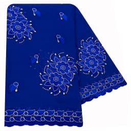 High Quality 100% Cotton Fabric Rayon Cotton Thread Eembroidered Scarf African Women Hijab Muslim Scarf Dubai Excellent Style