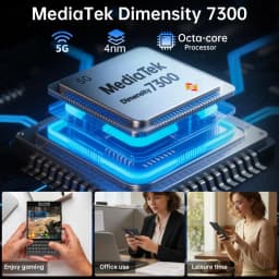 Unihertz Titan 2 Smartphone 5G Android 15 with Physical Keyboard 12GB+512GB 4.5" Android 15 Dimensity 7300 5G NFC 50MP Camera
