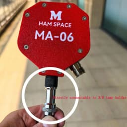 Standard M10 thread - MA-06 shortwave antenna base kit with 3/8 female to M10 male