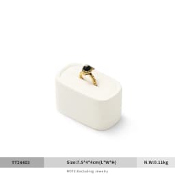 Oirlv Ring Display Stand Jewelry Display Props Display Tray Accessory Display Rack Live Streaming Ring Props