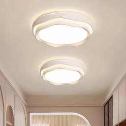 Cream wind aisle light Entrance corridor Cloakroom light Full spectrum eye protection Modern simple balcony ceiling light