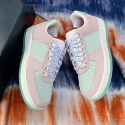 1 Pair Flat Plum Printed Shoelaces, Color‑Matching Pattern Shoestrings, Unisex Sports Casual Replacement Shoe Laces for Sneakers