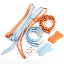 DIY Handmade Knitting Crochet Backpack Shoulder Bag Straps Handbag Handles Replacement Accessories for DIY Bucket Bag Handles