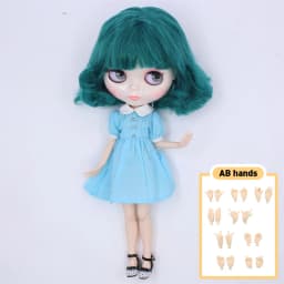 ICY DBS Blyth 1/6 bjd dolls joint body custom face colorful hair Contains clothing and shoes special
