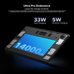 Doogee U14 Smart Tablet PC Android 16 14'' 2.2K Display 56GB(8+48) 256GB 14000mAh Battery Wifi 6 Gemini AI Widevine L1 Support