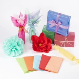 Bulk Multicolor Tissue Paper for Gift Wrapping Birthday Wedding Party Flower DIY Crafts Decoration Gift Packaging Tissue Paper
