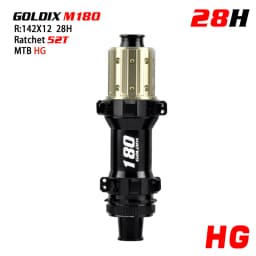 GOLDIX M180 MTB BOOST Hub Center Lock Disc 28H EXP Ratchet 52T Mountain XD Class Bike Hub for Shimano SRAM 11 12 Speed