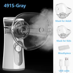 KIUZOU Medical Silent Mesh Nebulizer Handheld Asthma Inhaler Atomizer Kids Adult Nebulizador Mini Portable Nebulizer Humidifier