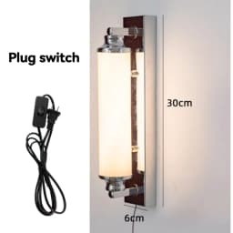 Minimalist Bedroom Bedside Wall Lamp Background Decoration House Creative Long Atmosphere Led Artn Indoor Lighting For Home