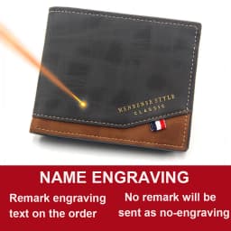 Free Name Engraving Men Wallets Slim Coin Pocket Photo Holder New Short Small Male Wallet Card Holder Frosted Leather Men Purses