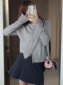 Solid Color Knitted for Women Cardigan Korean Single Breasted Long Sleeve Jumper Woman Round Neck All Match Cardigans Outwear