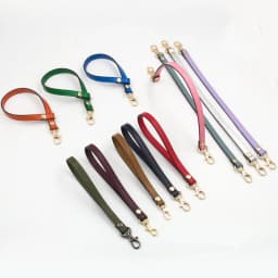 Genuine Leather Clutch Bag Wristlet Strap Buckle Hand Strap, Leather Camera Strap Bag Leather Handle