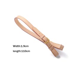 Fashion Genuine Leather Bag Strap High Quality Shoulder Strap Bag Accessories Narrow Bag Strap Hot Fashion Shoulder Bag Parts