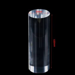 Clear Acrylic Column Sheet Stamping Block for Jewelry Packaging & Display Cosmetics Stand Photography Props Rings Holder Riser