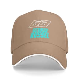 George Russell 63 Casual Baseball Cap Outdoor Gym Hip Hop Hats Summer Sun Couple Women y2k Cute Baseball Caps