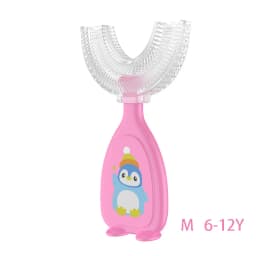 Children's 360 Degree Infant U-shaped Toothbrush Baby Health Teethers Soft Silicone Baby Brush Kids Teeth Oral Care Cleaning