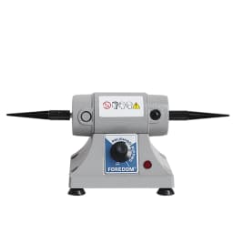 Professional Tabletop Double-Head Polisher & Grinding Machine – Adjustable Speed for DIY Jade, Jewelry & Metal Polishing