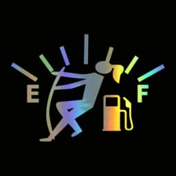 Creative Funny Car Gas Tank Cap Decorative Stickers Car Gas Tank Gauge Stickers Car Decal Decor Exterior Accessories