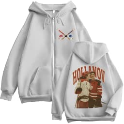 Heated Rivalry Shane Hollander Ilya Rozanov Hollanov 24 81 Merch Zipper Hoodies Men Women Zip Up Sweatshirts Long Sleeve Jacket