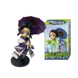  12cm New Demon Slayer Plum Rain Series 13pcs/set Blind Box Figure surprise Box Tanjiro Kamado Nezuko Action Model Toys Gifts