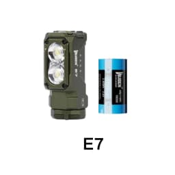 WUBEN E7 Best Rechargeable Headlamp 1800 lumens Include One 26650 Battery-Green
