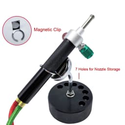 Oxygen Torch Stand Holder Adjustable Welding Burner Base Durable Magnetic Bench Mount Bracket Professional Jewelry Tools