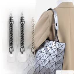 Extended Diamond Boston Bag Six-Grid Ten-Grid Shoulder Strap Lengthened Chain Belt for Three Houses Life