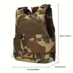 Quick off and quick release outdoor training vest Lightweight wilderness adventure equipment