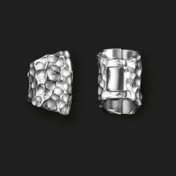 Casvort 2PCS Hot 00g Hammered Lobed Cuff Ear Gauges Plugs Ear Tunnels Stretcher Earring Clip on Cartilage Wedding Body Jewelry