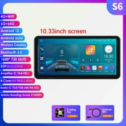 9"10.1"7862 2din Carplay Android 13 Car radio Multimedia Player GPS Navi Stereo Autoradio 4G WIFI Screen Universal Head Unit swc