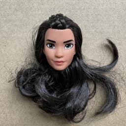 1/6 Vintage Doll Heads Princess For 30cm Solid Male Soldier Sculpt Female Children Playing Birthday Gifts