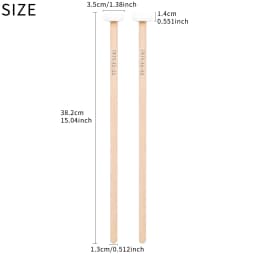 Available in Multiple Colors Percussion Instrument Drumsticks Mallets Jazz Drum Stick Double Headed Soundhammer for Drum Marimba