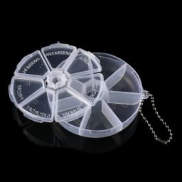 1pcs 7Grids/8Grids PP Storage Jewelry Box Detachable Plastic Storage Box for Beads Earring Pendant Jewelry Accessories Storage