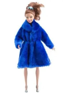 New 30cm 1/6 Grows Outfit Flannel coat Accessories Clothes for Barbies doll