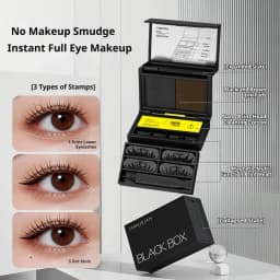 3-in-1 Lower Eyelash Stamp Eyeliner & Mole Non-Slipping Portable Fast Application Natural Long-lasting Eye Makeup Set 2026 New