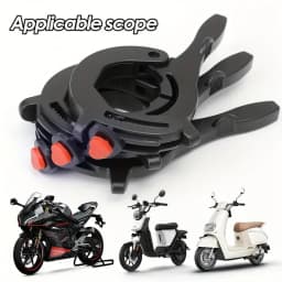 1pc Easy Grip Motorcycle cruise Control Throttle clamp - Suitable non-slip Abs handlebar grip enhances riding safety and comfort