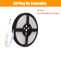 Dimmable COB LED Strip 12V 24V Tuya Wifi Bluetooth Flexible Neon Tape Ribbon 320LED High Linear Light Waterproof COB Led Light